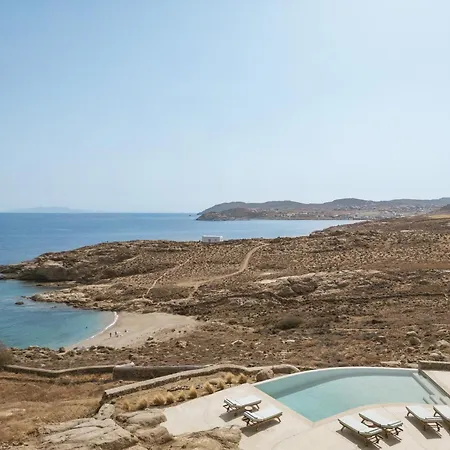 Seafront 9bdr Serenity In Mykonos * 卡拉法蒂斯