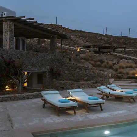 Seafront 9bdr Serenity In Mykonos 卡拉法蒂斯