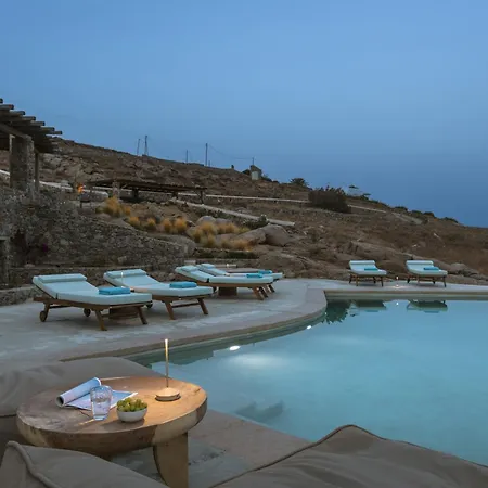 Seafront 9bdr Serenity In Mykonos 别墅 *