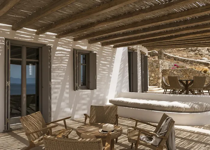 Villa Seafront 9bdr Serenity In Mykonos Kalafati