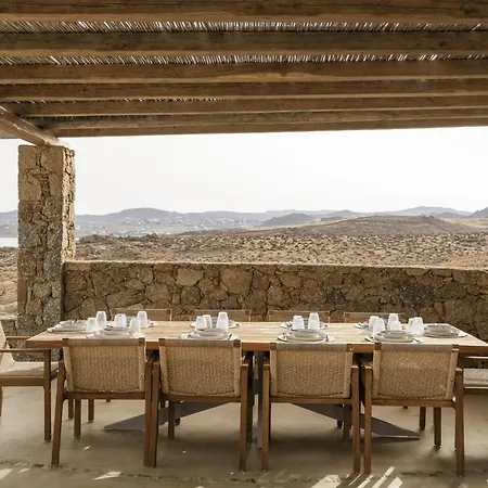 فيلة Seafront 9bdr Serenity In Mykonos كالافاتيس